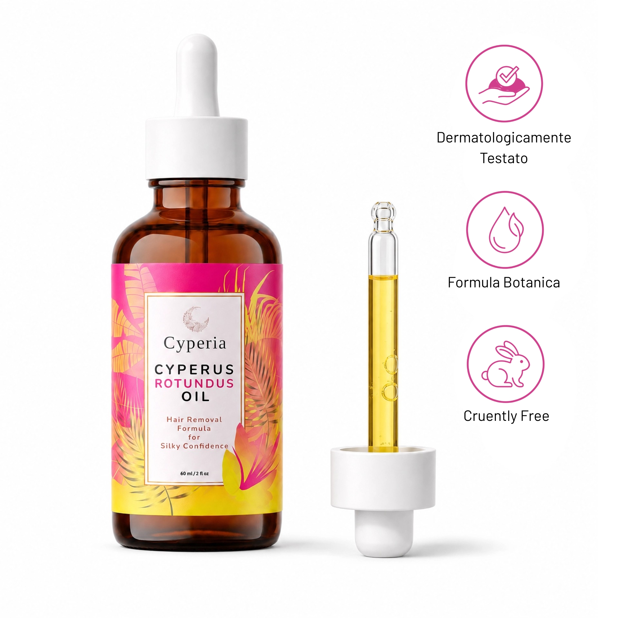 Olio Botanico Anti-Ricrescita | Alternativa Naturale al Laser